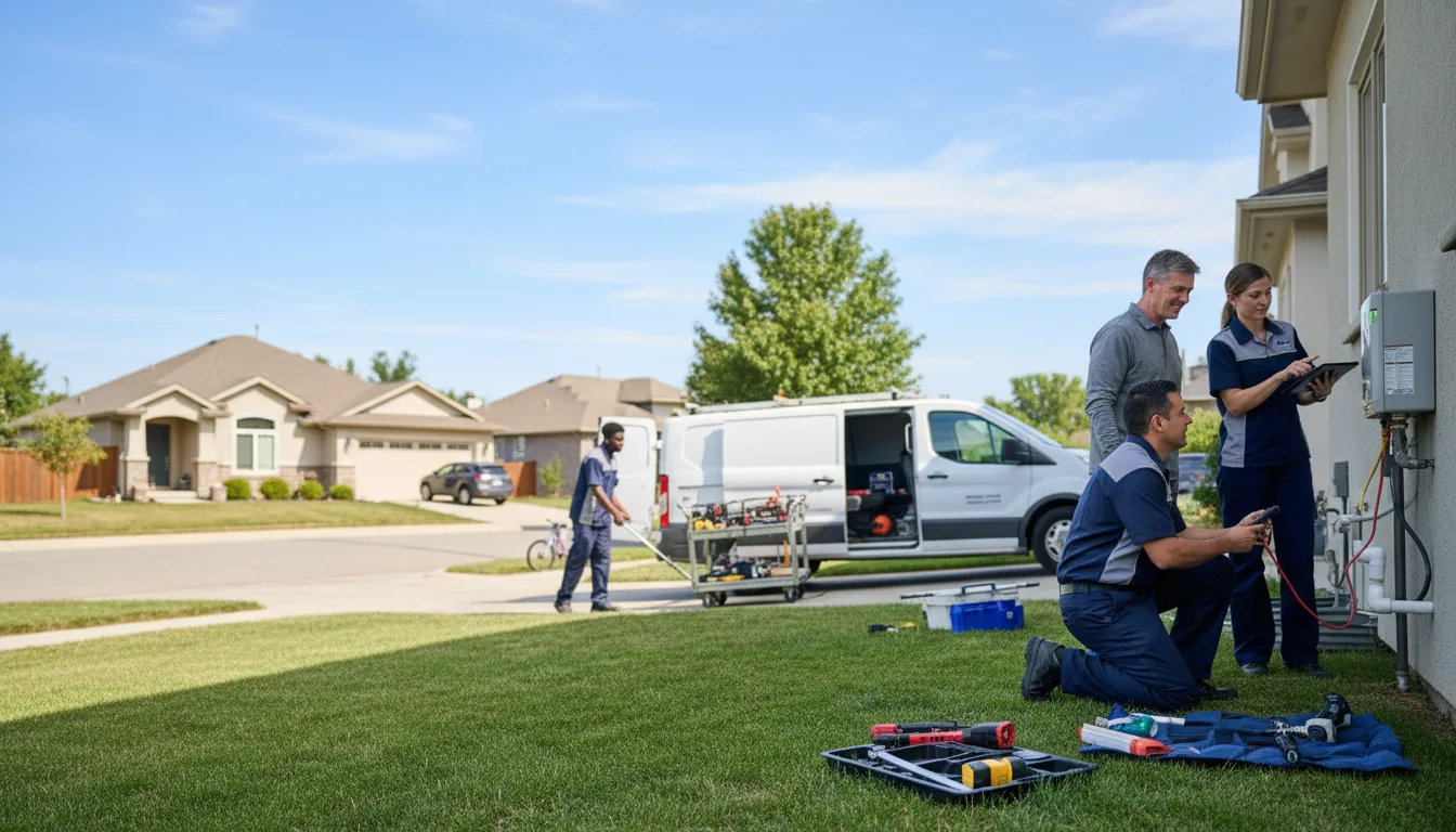 Tankless water heater service in Dixon, NM